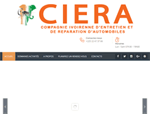 Tablet Screenshot of ciera-ci.com
